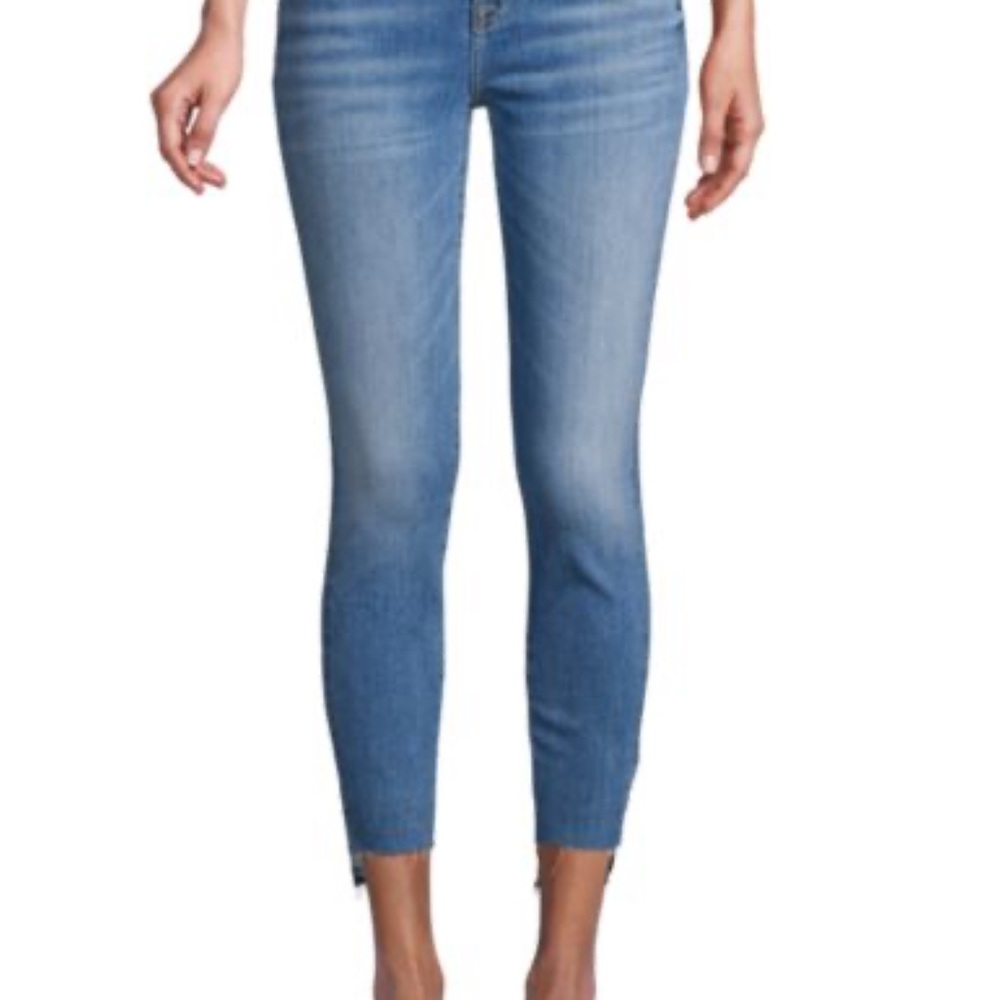 7 FOR ALL MANKIND
Step-Hem Ankle Skinny Jeans
